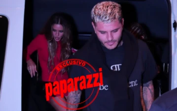 Video: Mauro Icardi llegó a Turquía con la China Suárez y se armó un escándalo con la policía