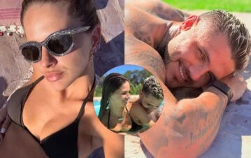 Las ardientes fotos que la China Suárez mostró de Mauro Icardi tras ser vistos discutiendo en un restaurante