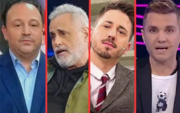 El escandaloso video a las piñas entre un conductor de TV y un invitado a su programa