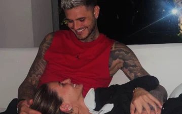 La romántica salida de Mauro Icardi y la China Suárez antes de viajar a Turquía