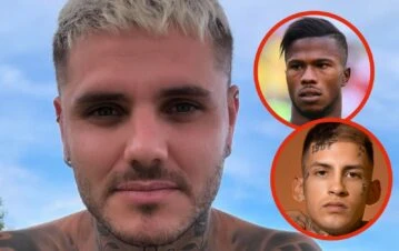 Los polémicos chats donde Mauro Icardi denigra y discrimina a L-Gante y Keita Balde