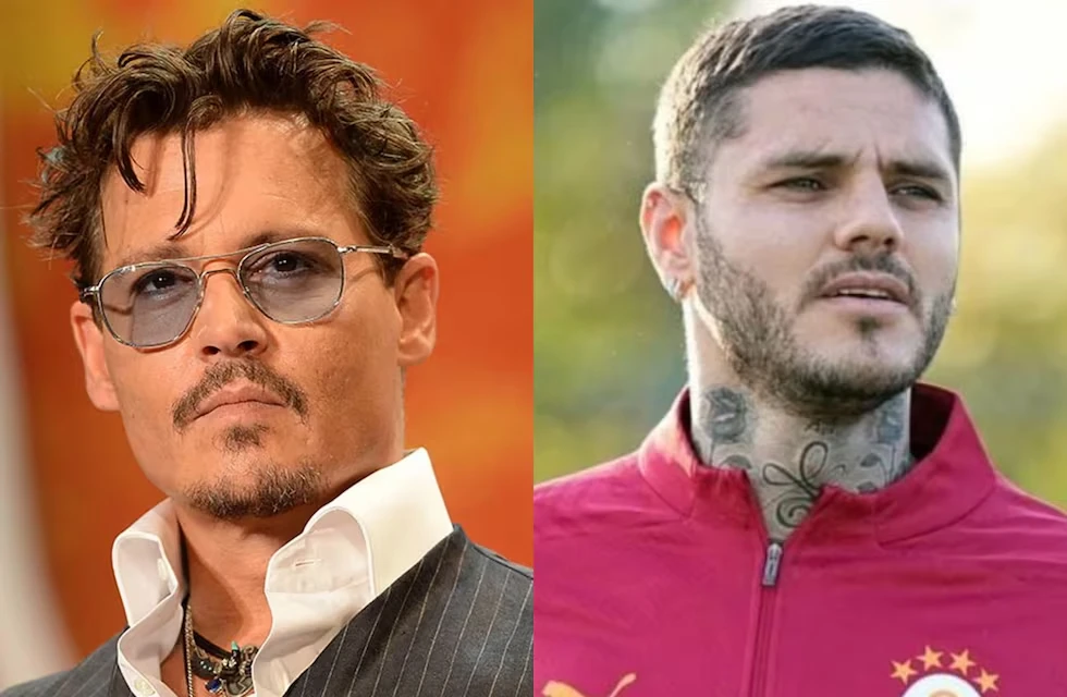 La reunión secreta entre Jhonny Depp e Icardi en medio de su guerra con Wanda Nara