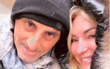 Yanina y Diego Latorre llegaron a Nueva York en medio de una peligrosa ola de frío polar: "Fueron al..."