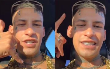 ¿Será para Wanda Nara? La polémica letra de la nueva canción de L-Gante