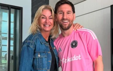 El divertido encuentro de Yanina Latorre con Lionel Messi: “Estoy con el uno”