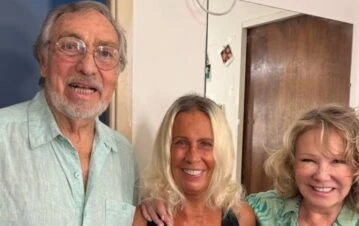 ¡Reapareció! Así está María Valenzuela luego de pasar tres meses internada en una clínica de salud mental