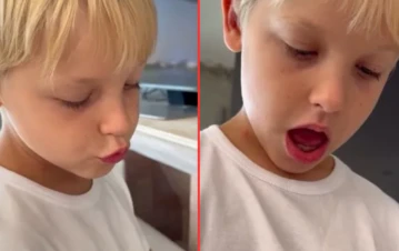 Qué hizo Mirko cuando Marley le mostró el nacimiento de su hermana Milenka