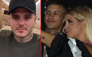 ¡Insólito! A L-Gante le regalaron una hamburguesa y se burló de la vida íntima de Icardi y Wanda