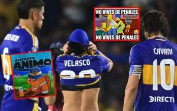 Los memes más divertidos tras la histórica eliminación de Boca de la Copa Libertadores
