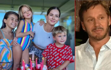 Se filtró la foto que la China Suárez editó para eliminar a Benjamín Vicuña en el cumpleaños de su hija