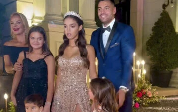 Confirmaron la fortuna que gastó Chiquito Romero en la fiesta de 15 de su hija