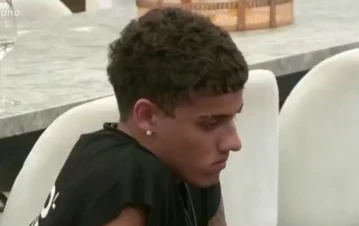 La curiosa reacción de Luca tras ser expulsado de Gran Hermano