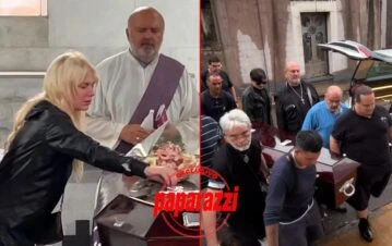 El desgarrador último adiós de los famosos a Atilio Veronelli durante su entierro en el Cementerio de Chacarita