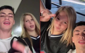 El video de la despedida de Lauty Gram a su novia Lucía antes de que ella entre a Gran Hermano