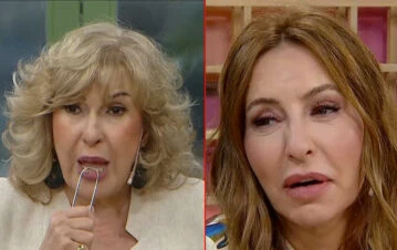 Analía Franchín incomodó a Georgina Barbarossa con un comentario íntimo de un ex novio