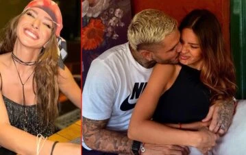 Muy enamorada de Mauro Icardi, la China Suárez mostró fotos de su embarazo con Benjamín Vicuña