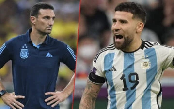 La polémica actitud que tomó Lionel Scaloni con Nico Otamendi en el día de su cumpleaños