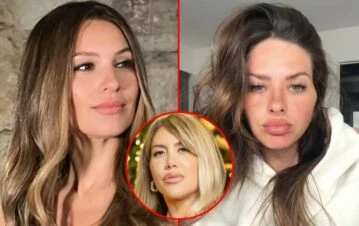 El déjà vu que Pampita tuvo con la China Suárez en medio de su escándalo con Wanda Nara