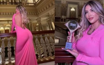 Revelan detalles polémicos de la mujer que estuvo con Wanda en Turquía de "mano derecha"