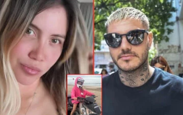 El ataque de furia de Mauro Icardi contra Wanda Nara por dejar que sus hijas anden en cuatriciclo