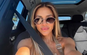 Evangelina Anderson mostró cuál es el deporte extremo del que se volvió fanática