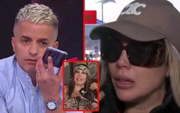 Ángel de Brito “gastó” a Wanda Nara con una polémica foto de Moria Casán: "Idénticas"