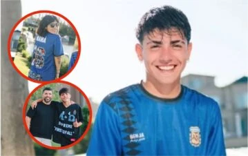 Las mejores fotos y toda la intimidad del cumpleaños 16 de Benjamín, el hijo del Kun Agüero y Gianinna Maradona
