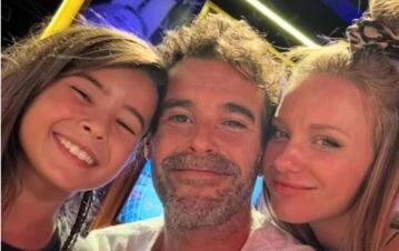 Nico Cabré festejó sus 45 años con la hija de la China Suárez y recibió una sorpresa muy especial