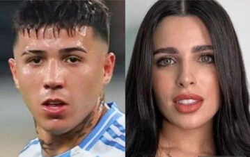 Enzo Fernández brilló por su ausencia en la noche importante de Valentina Cervantes