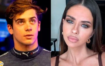 Franco Colapinto vuelve a la Fórmula 1 y estallaron los memes contra la China Suárez