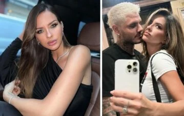 ¡Mostró la cola! La China Suárez regaló la foto más audaz de Mauro Icardi después de bañarse