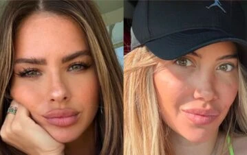 La multa millonaria que la China Suárez le exige a Wanda Nara por meterse en su vida privada