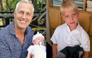 Marley mostró el tierno regreso de Mirko a clases acompañado por su hermanita Milenka