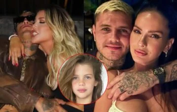 El sorpresivo regalo de la hija de Wanda e Icardi a L-Gante mientras su papá festejaba su cumple con la China Suárez