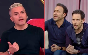 Ángel de Brito blanqueó de qué hablan en el grupo de Whatsapp que tiene con Rodrigo Lussich y Adrián Pallares&nbsp;