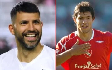 ¡Bombazo! El Kun Agüero volverá a jugar en Independiente después de 18 años