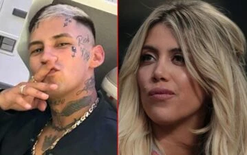 L-Gante se acercó a una famosa enemiga de Wanda Nara y agudizó su crisis de pareja
