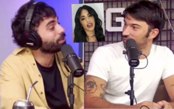 ¡El video! Así fue el cara a cara de Pedro Rosemblat y Eial Moldavski hablando de Lali Espósito