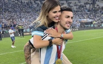 La increíble historia de amor de Leandro Paredes y Camila Galante