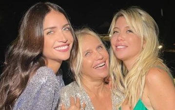 Así fue la fiesta sorpresa de cumpleaños que Zaira Nara le organizó a su mamá Nora Colosimo