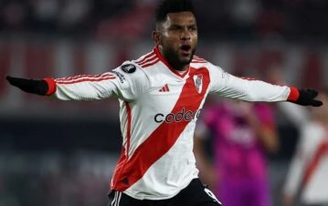 La frase de Miguel Borja con la que enfrentó a los hinchas de River