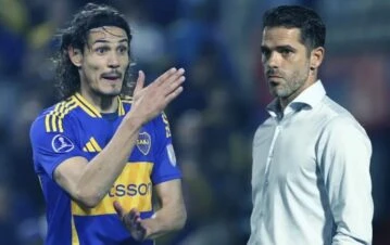 Cuál es la receta de Gago para que Cavani vuelva a hacer goles en Boca
