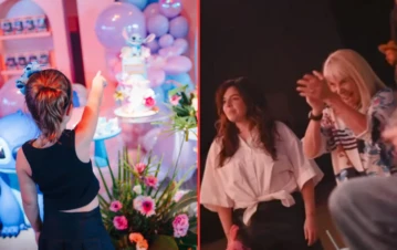 Las fotos del increíble cumpleaños número 6 de Roma, la hija de Dalma Maradona, con temática de Lilo & Stitch