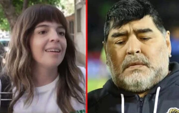 Dalma Maradona reveló la mentira más grande de su papá Diego