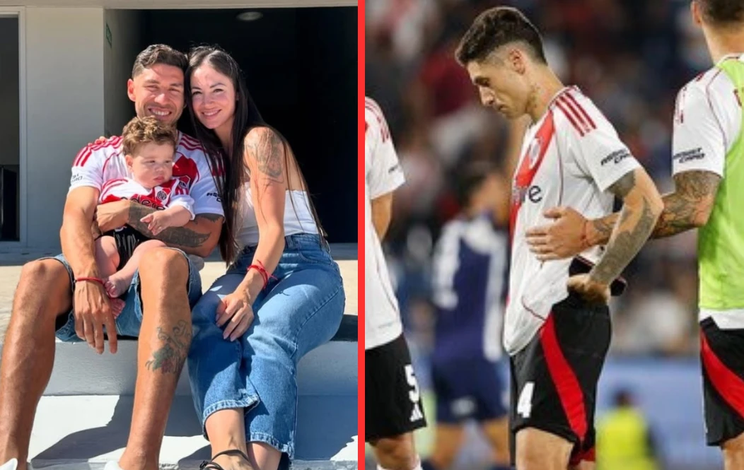 El mensaje de apoyo de la esposa de Gonzalo Montiel tras errar el penal en River