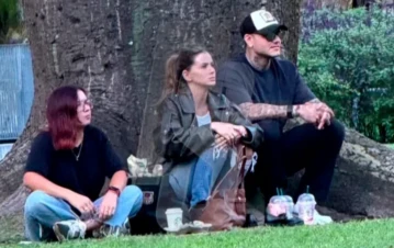 Icardi y la China Suárez reaparecieron en público en una plaza: qué hicieron