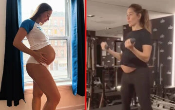 Cuál es el deporte con el que Jimena Barón se volvió loca en el final de su embarazo