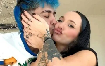 Qué le dedicó La Joaqui a su novio Luck Ra: "Estoy hasta las pelotas, lo miro y me vuelve loca"