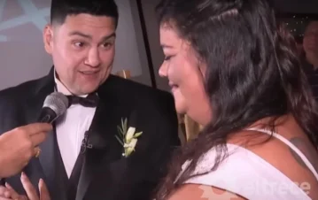 Cómo fue la fiesta de casamiento de Luisito de Cuestión de Peso