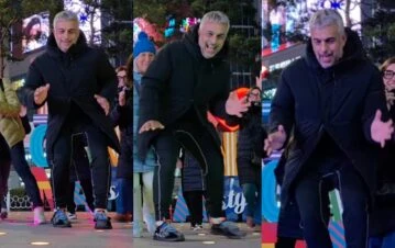 ¡Dale play! Mario Massaccesi descontroló Seúl con una coreo callejera: “Nuestro Gangnam Style”